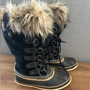 Sorel Original Joan of Arc Black Winter Boots